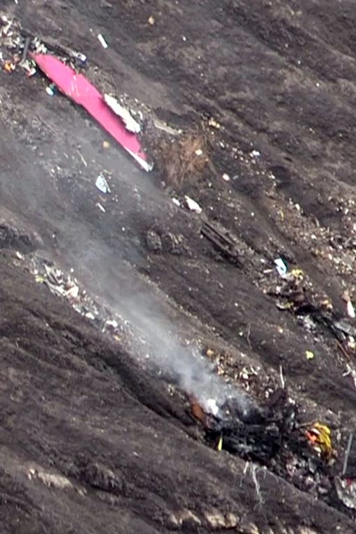 Image of Germanwings flight 4U9525 debris