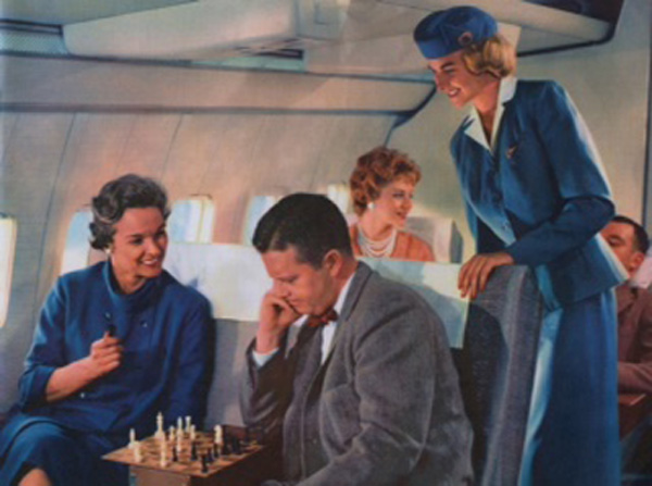 in-flight Entertainment in the 1950s