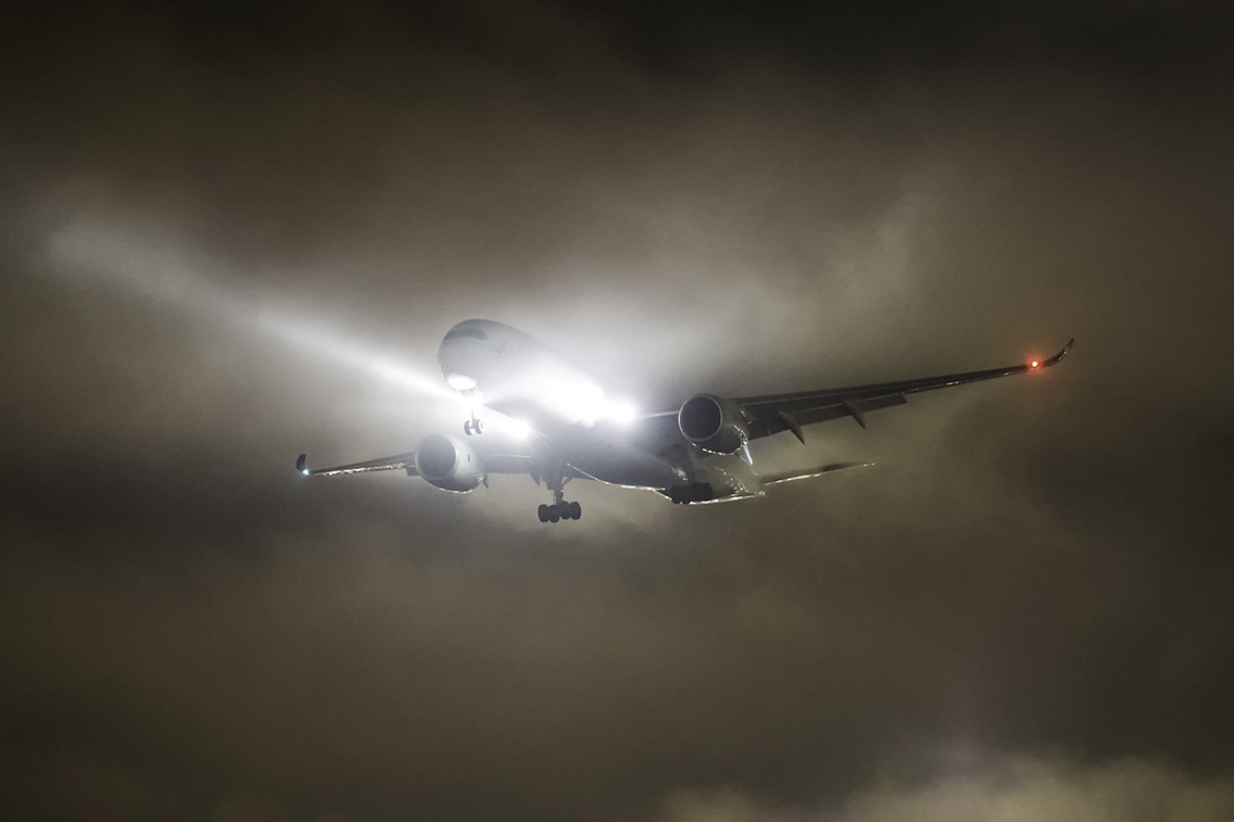 Night photography of Richard Kreider CX A350