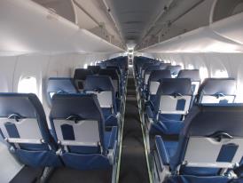 Croatia Airlines Dash 8 Q400 cabin  Picture: Facebook/Croatia Airlines