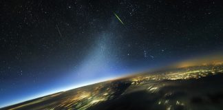 photo of meteors
