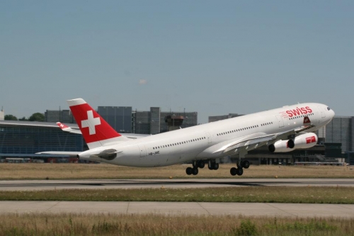 Swiss A340  Picture:Markus Guler/Facebook/Swiss International