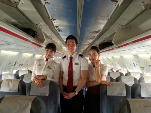 Eastar Jet cabin Picture: Facebook/Eastar Jet