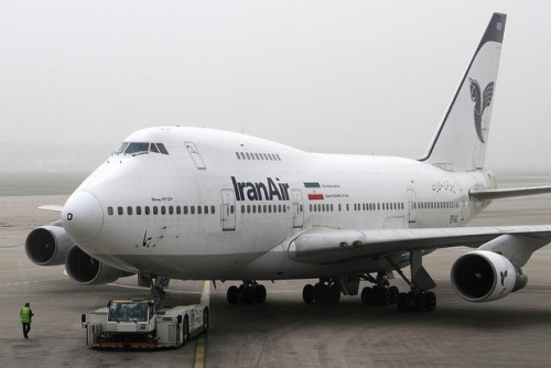 Iran Air 747  Picture: Facebook/Iran Air