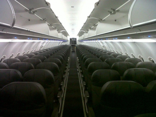 Volaris A320 cabin Picture: Facebook/Volaris