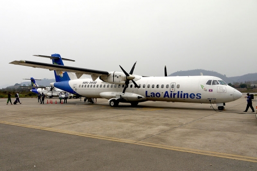 Lao Airlines ATR  Picture: Jody McIntyre/commons.wikimedia.org. Original image from Flickr