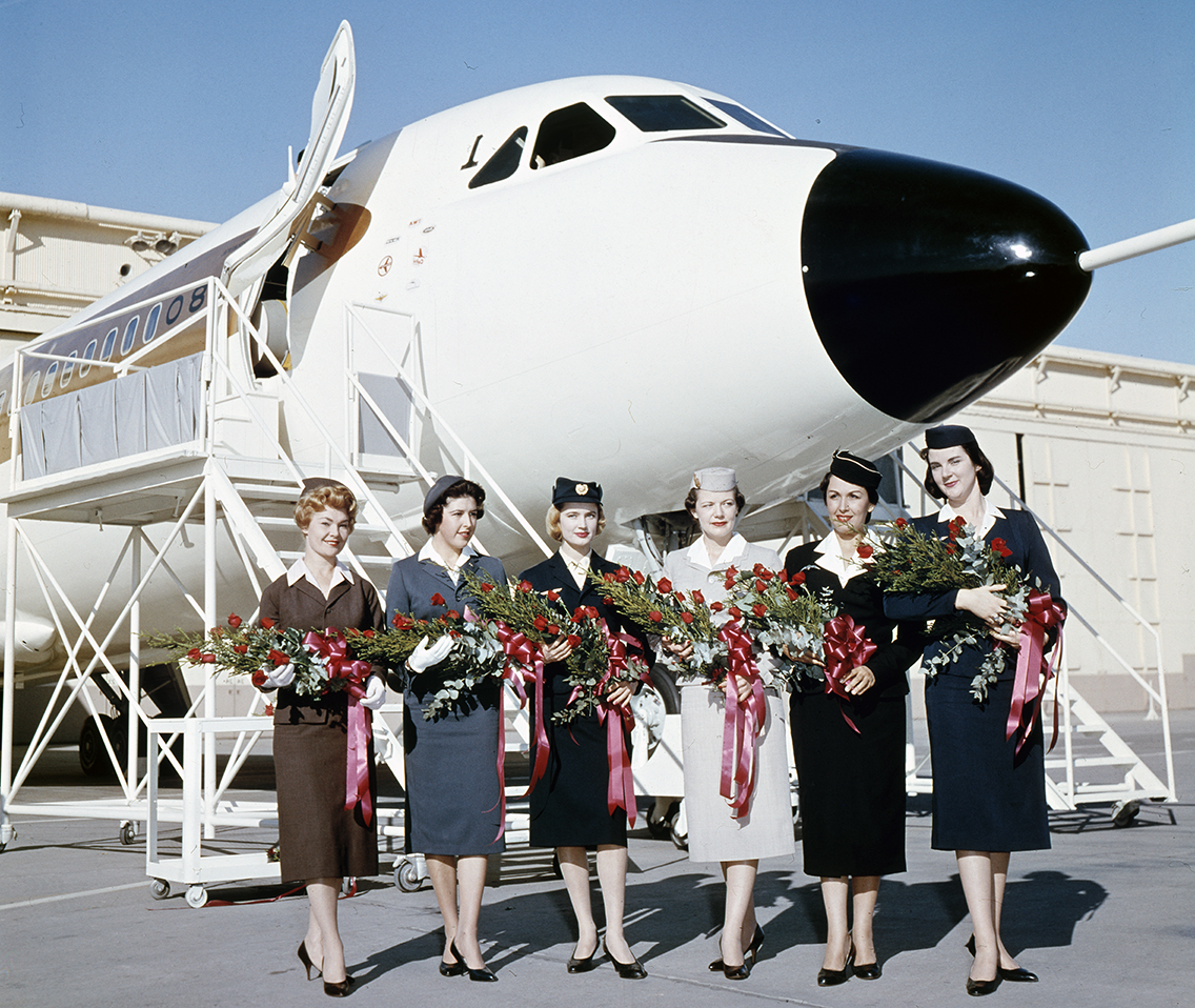 Flight attendants 