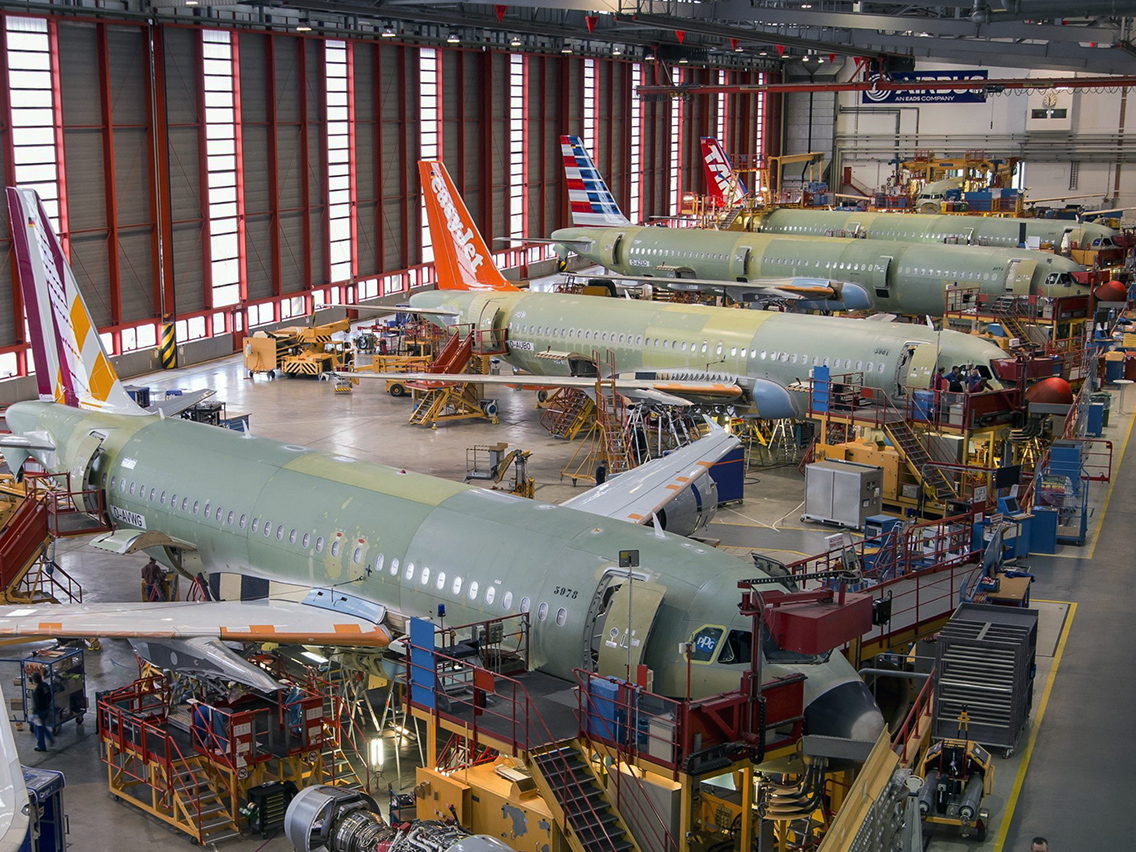 Resultado de imagen para Airbus assembly line A320