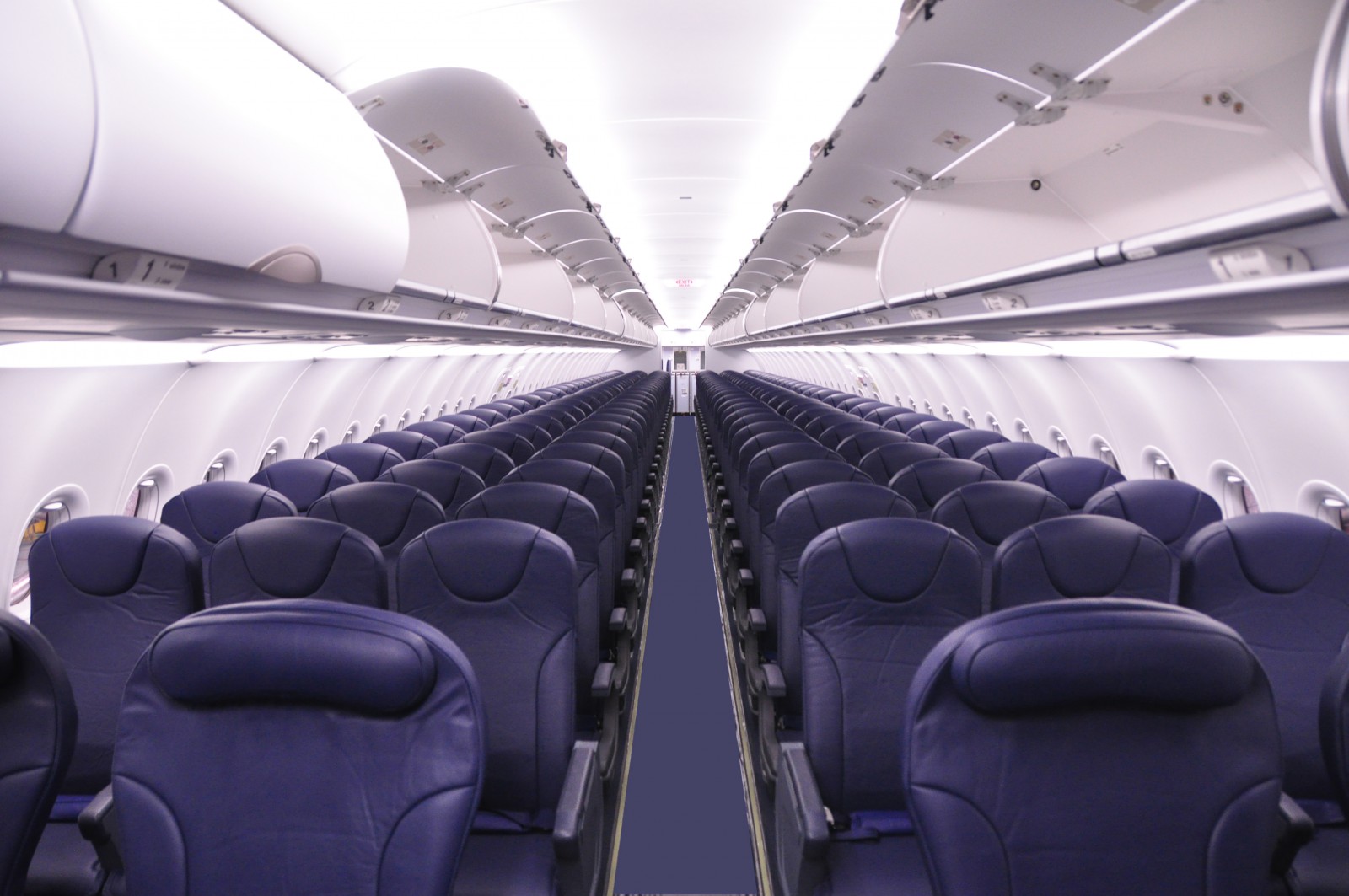 Spirit Airlines A320 Cabin