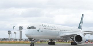cathay A350-1000 debut