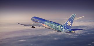 Air tahiti Nui Boeing 787 new livery cabins