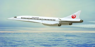 Japan Airlines Boom supersonic aircraft