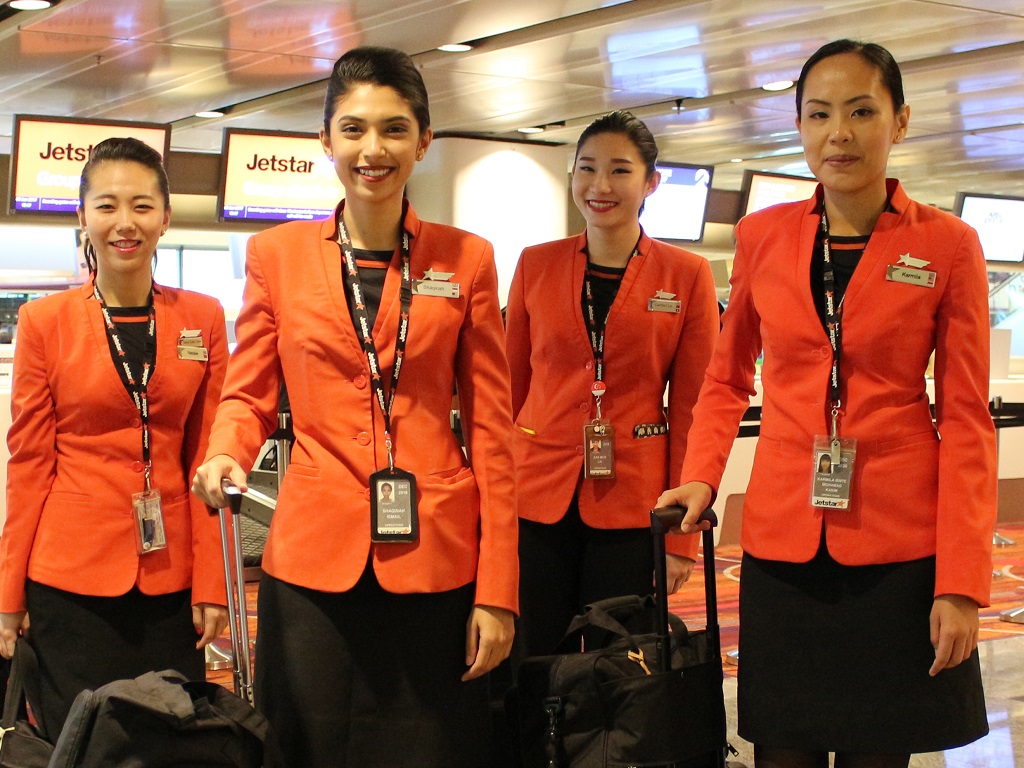 Jetstar Asia cabin crew 