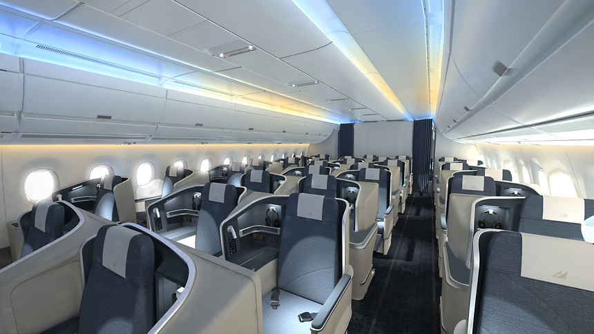 Philippine airlines A350 business class