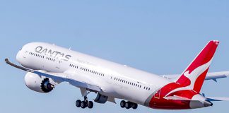 Qantas Boeiing 787