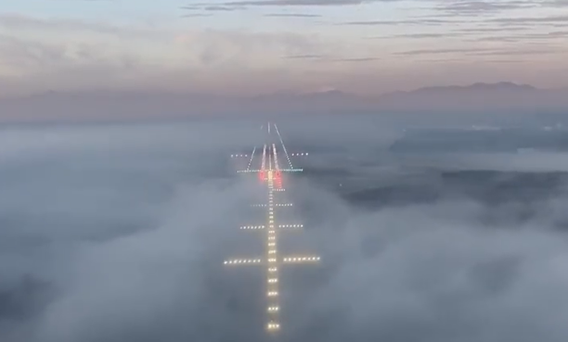 Fog landing