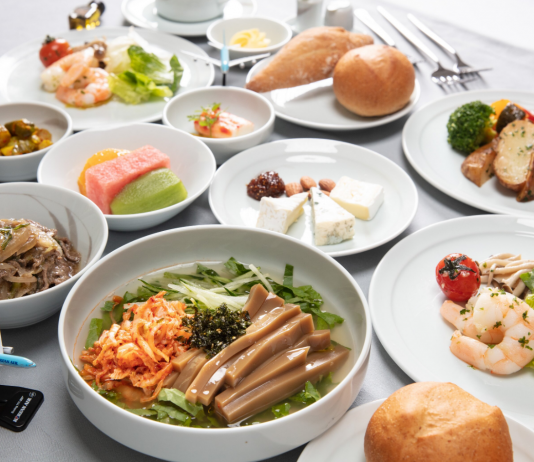 Korean Air new menu