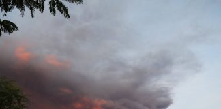 Mount Agung ash cloud