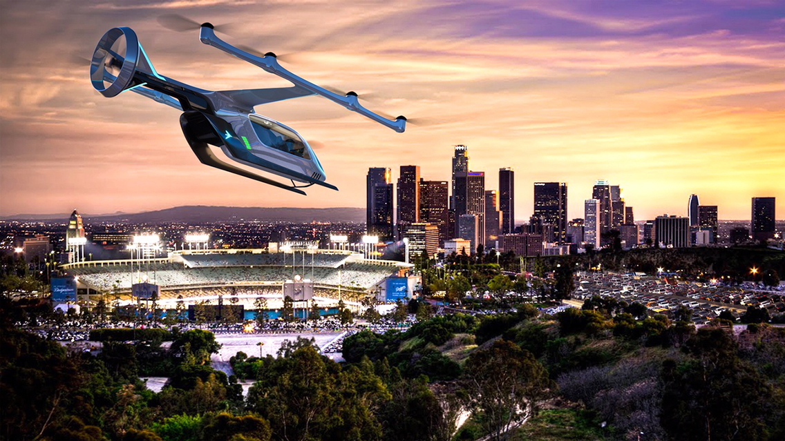 Uber flying taxi 