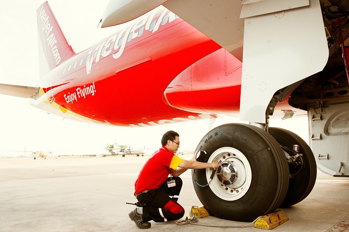 Vietjet’s technical reliability ratio for 2017’s first quarter is also recorded at an impressive 99.59%