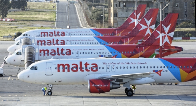 air malta aircraft