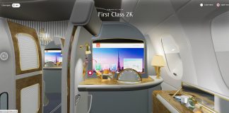Emirates virtual relaity cabins