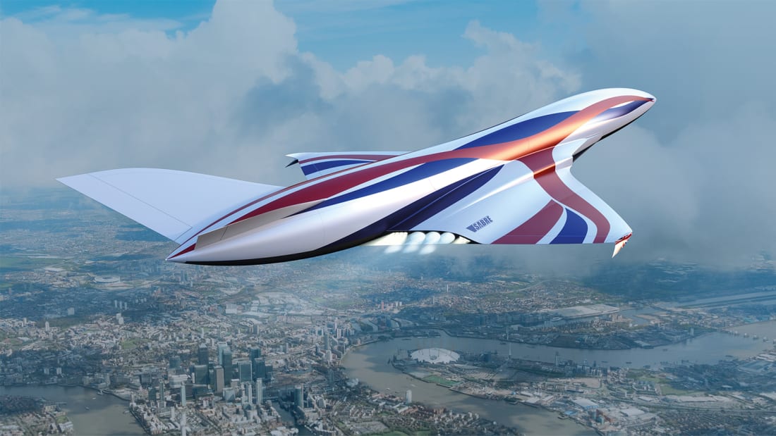 London to Sydney in less than 5 hours with SABRE rocket plane