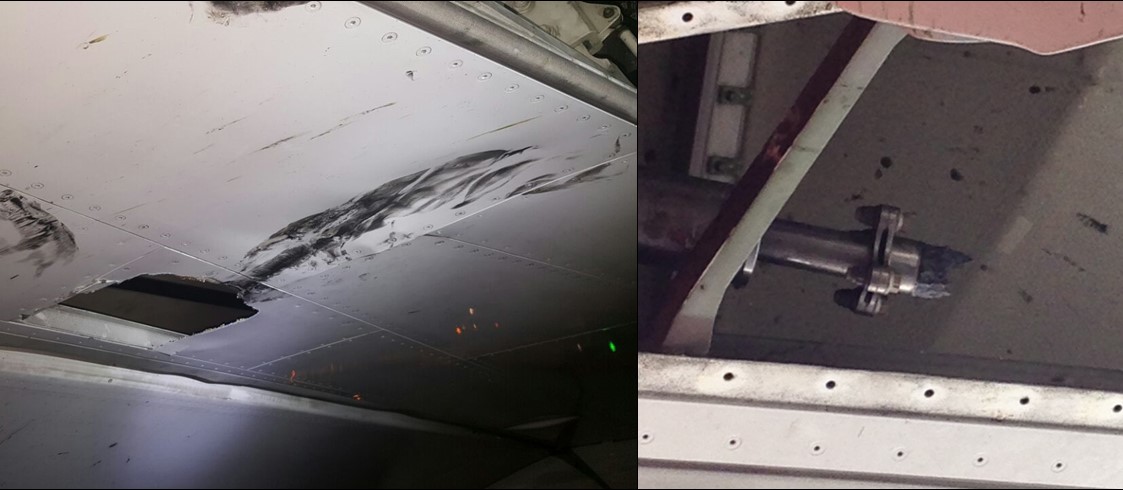 Jetstar 787 tyre damage