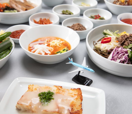 korean air menu