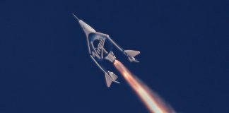 Virgin galactic Unity supersonic space tourism
